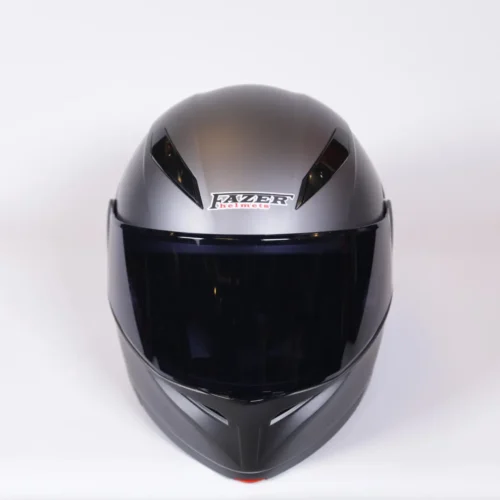 Fazer 965 Mat Gri Çene Açılır Kask