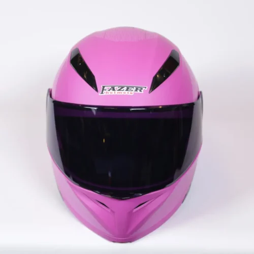 Fazer 965 Pembe Çene Açılır Kask